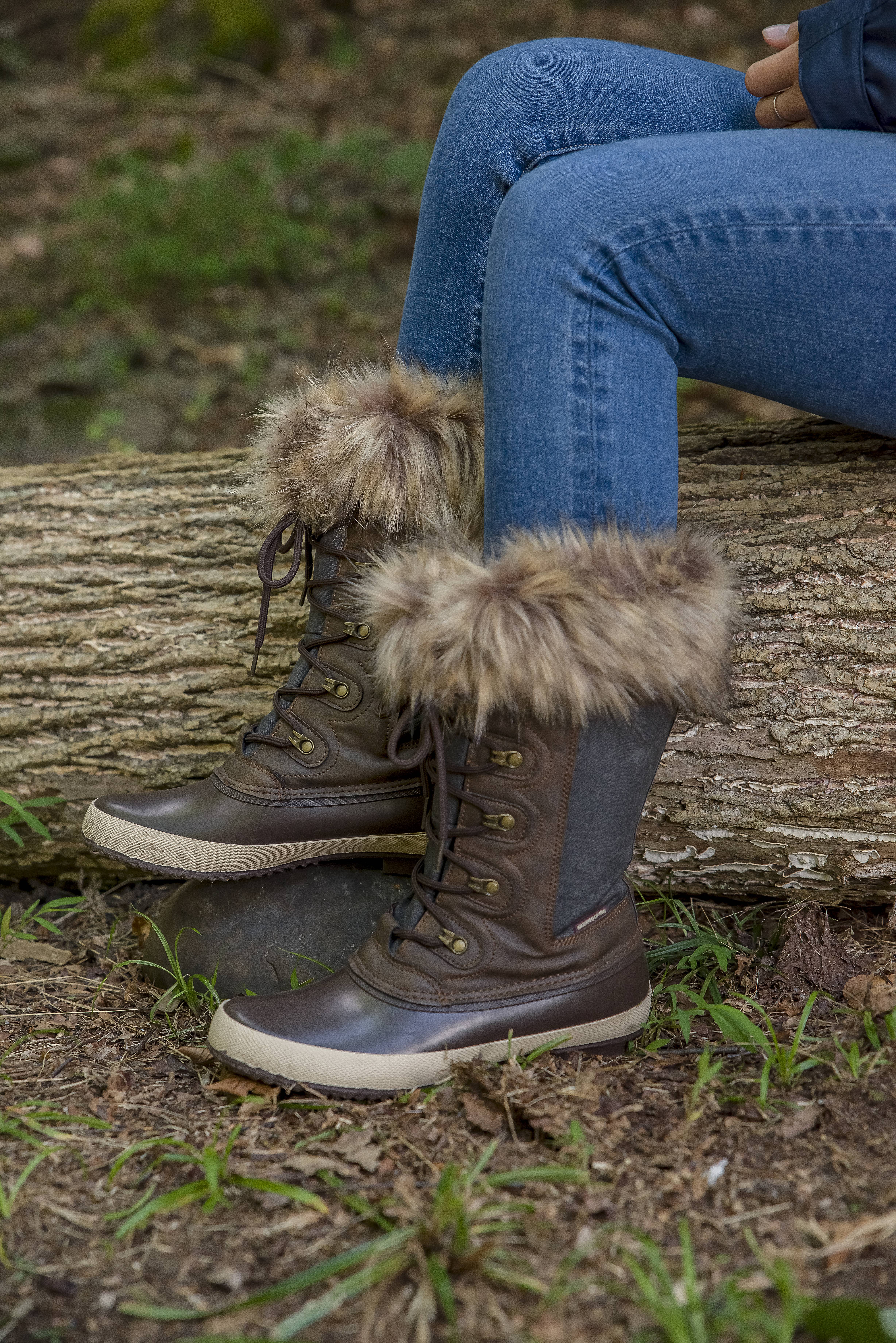 Oak Equestrian OEQ Ladies Canvas Fur 